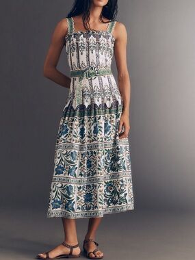Farm Rio Manoela Midi Dress NWT